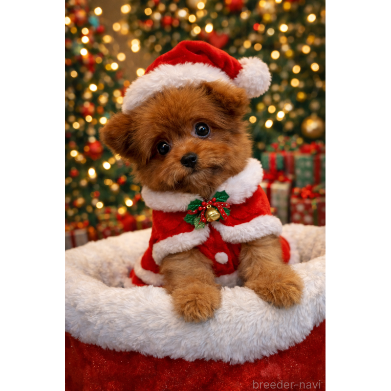 販売中の北海道のポメプー:ポメラニアン×トイプードル-431559