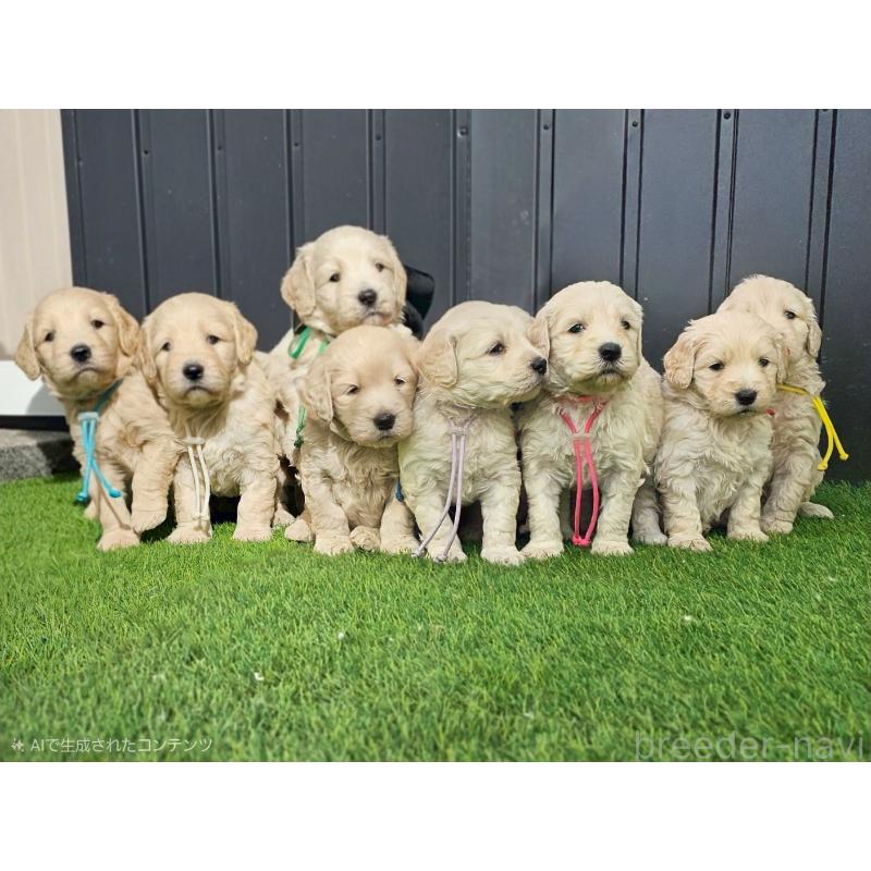 販売中の長野県のゴールデンドゥードル:ゴールデンレトリーバー×プードル-439212の7枚目