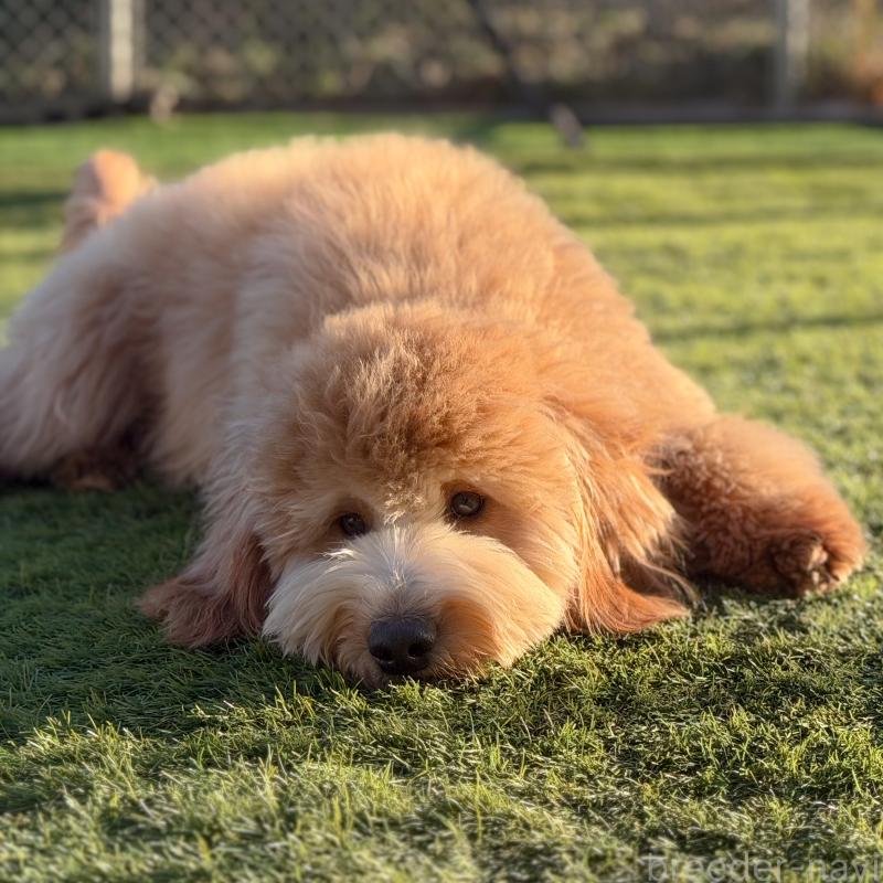 成約済の茨城県のゴールデンドゥードル:ゴールデンレトリーバー×プードル-440645の8枚目