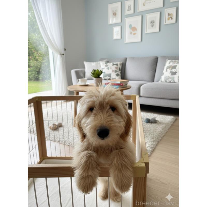 販売中の北海道のゴールデンドゥードル:ゴールデンレトリーバー×プードル-431853