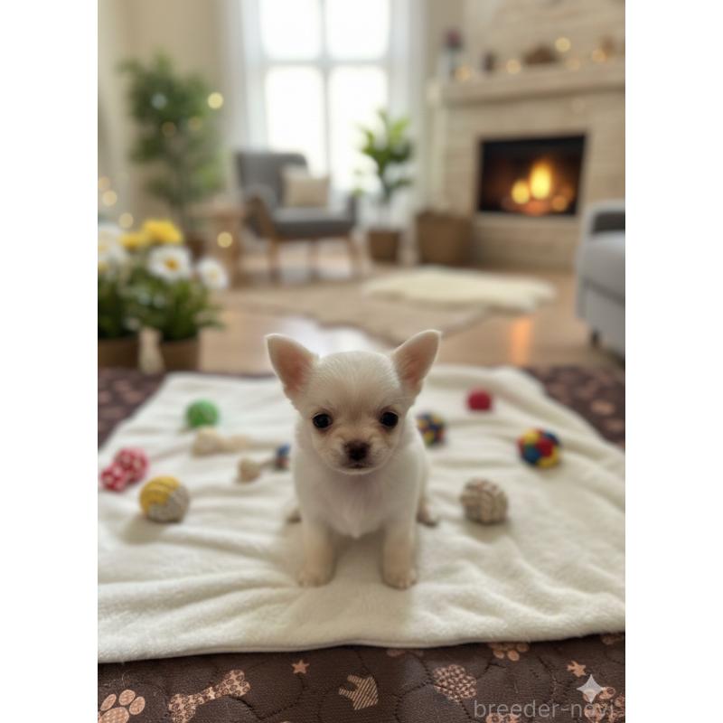 販売中の北海道のチワワ(ロングコート)-447224の1枚目