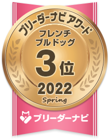 人気犬種部門_フレンチブルドッグ3位