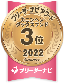 人気犬種部門_カニンヘンダックスフンド3位