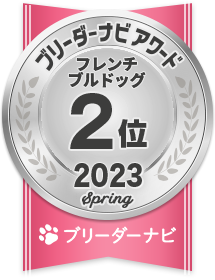 人気犬種部門_フレンチブルドッグ2位